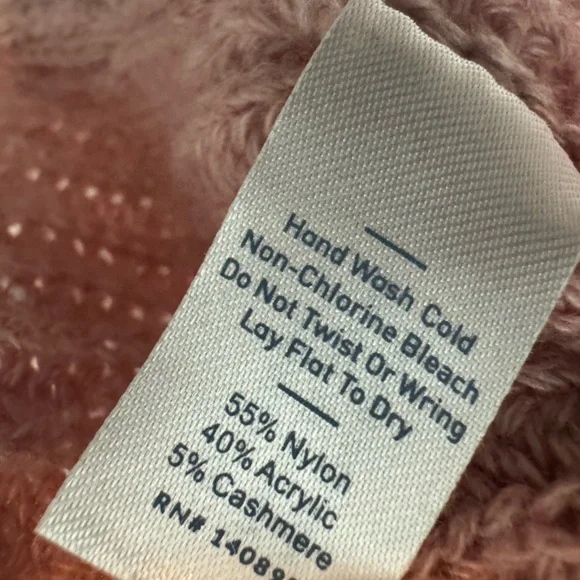 Marine Layer Cashmere Blend Elisa V-Neck Sweater large - Picture 6 of 7